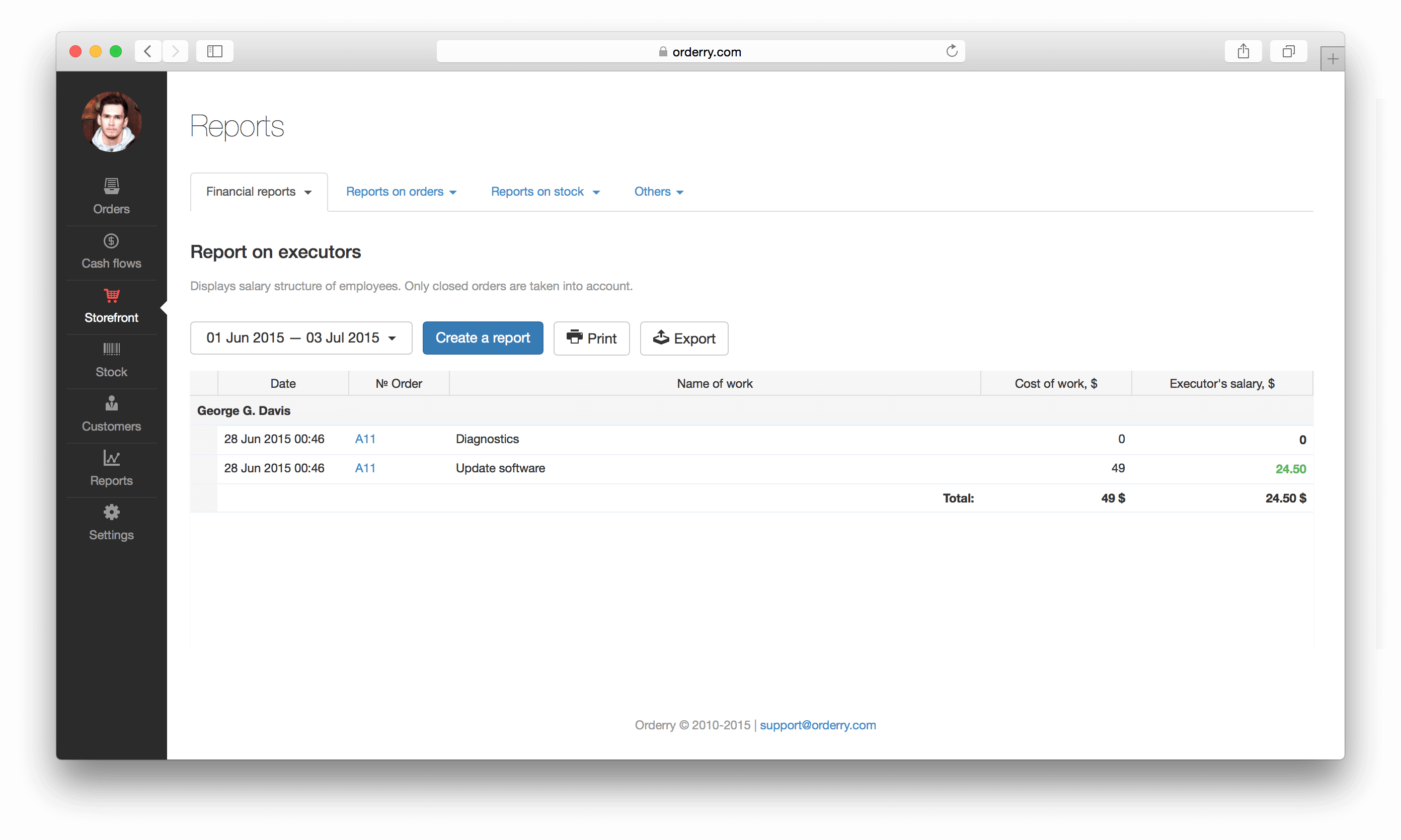 Orderry gallery image