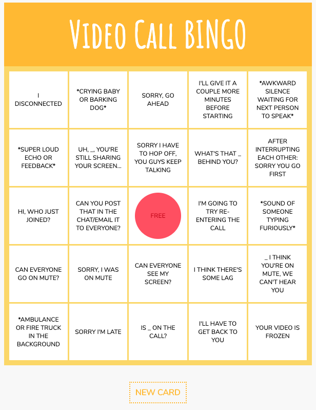 Video Call Bingo gallery image