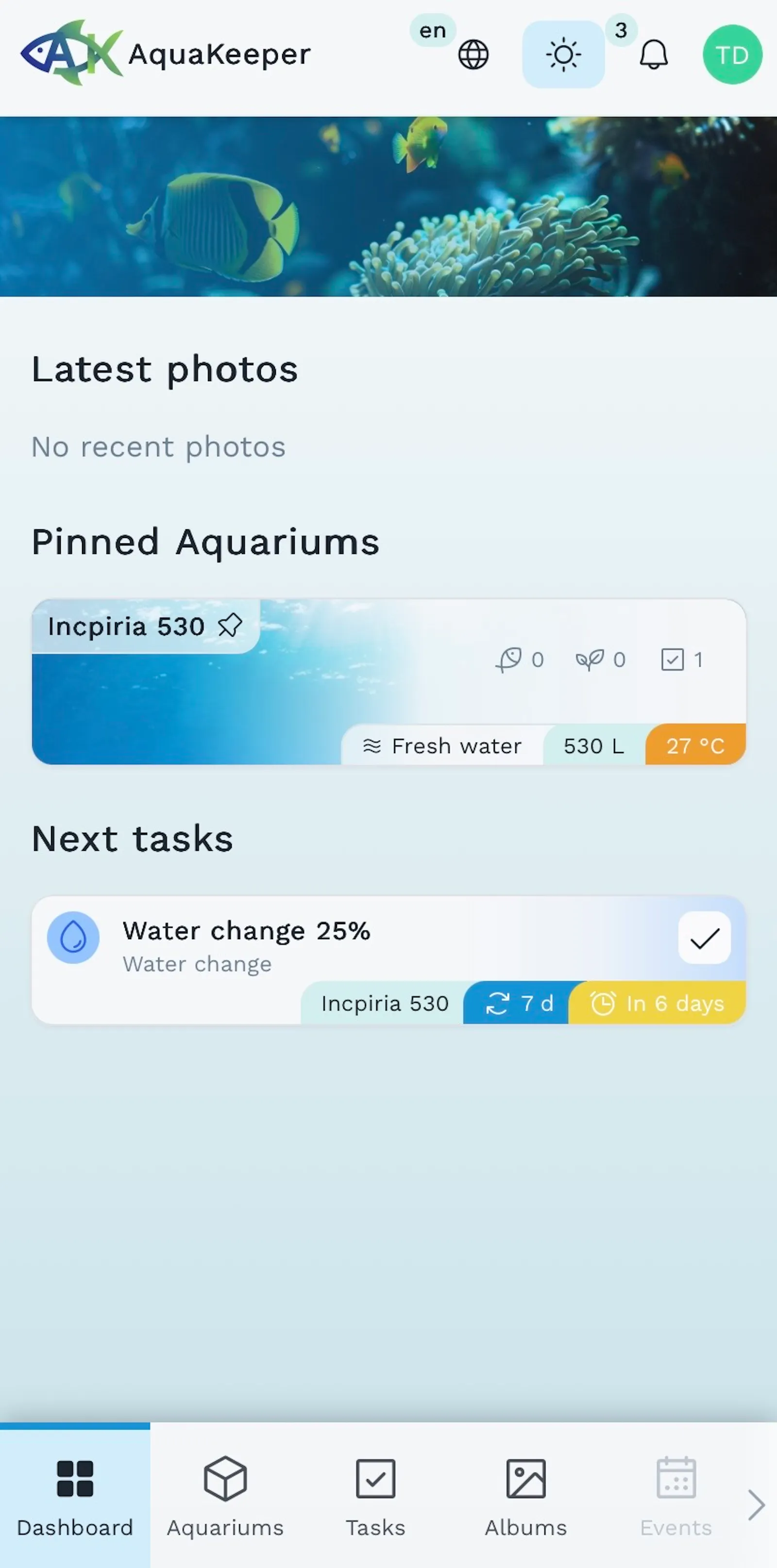 AquaKeeper screenshot 2