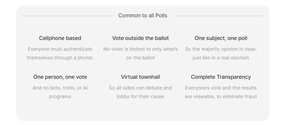AyeTap - Social voting platform media 5