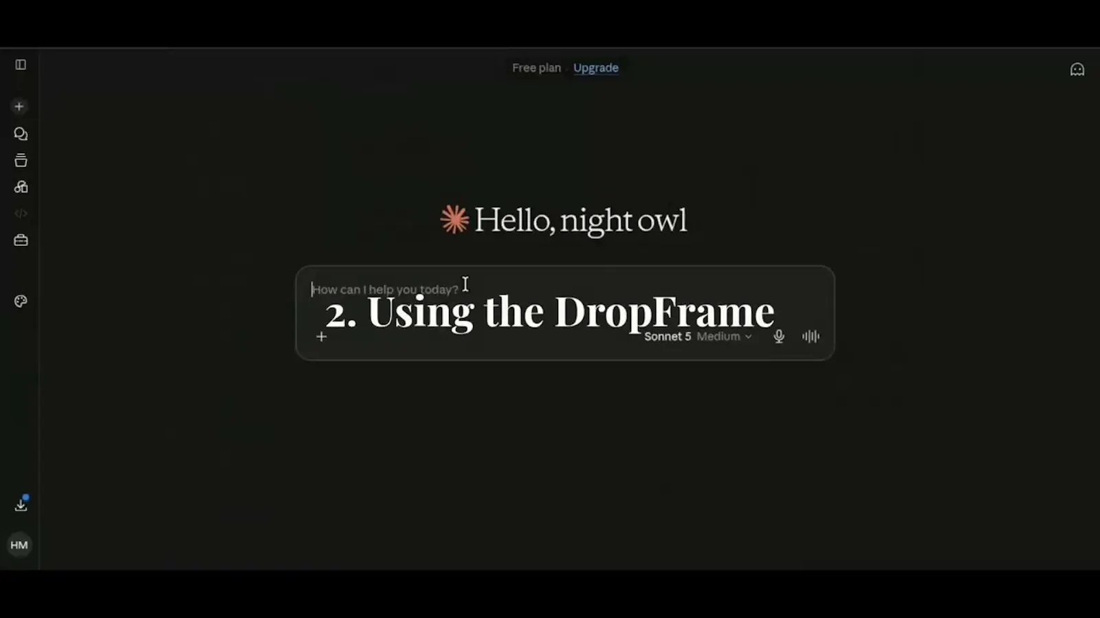 Dropframe screenshot 1 (video preview)