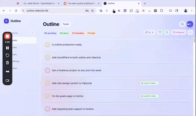 Outline screenshot 1 (video preview)