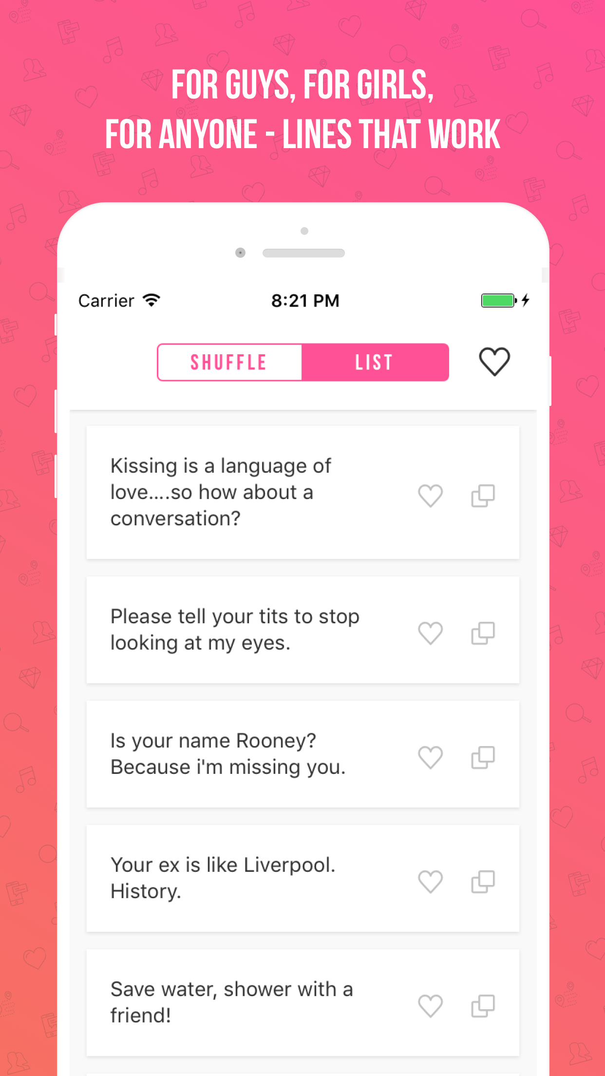 Pickup Lines for Tinder gallery image