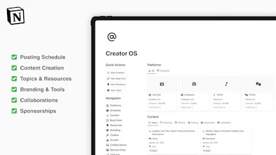 Notion Creator OS gallery image