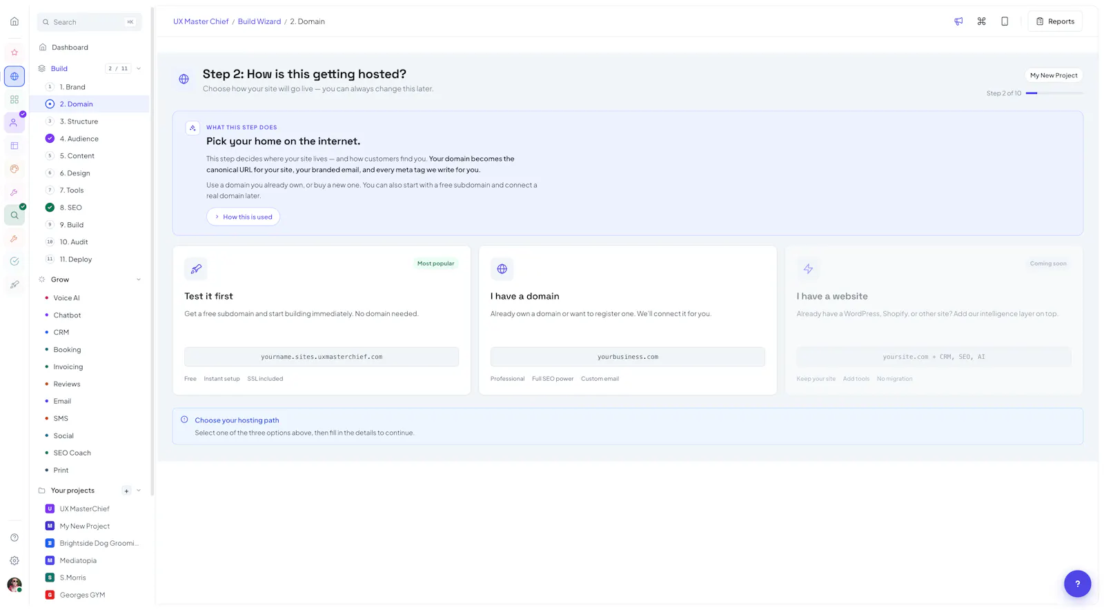 UX MasterChief screenshot 2