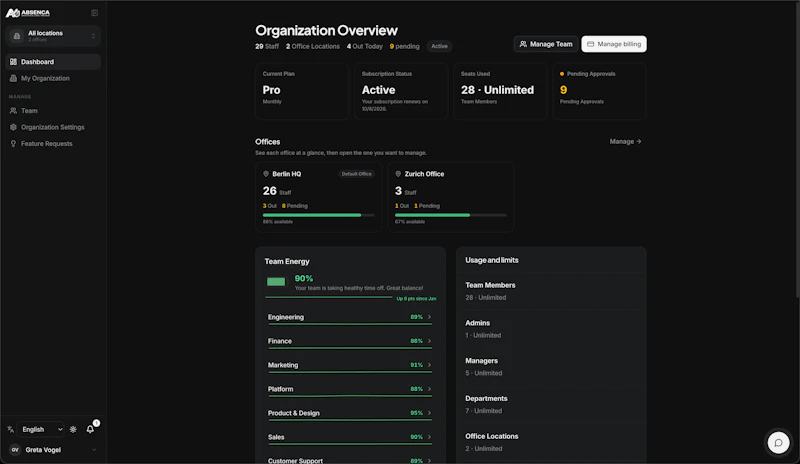 Absenca screenshot 3