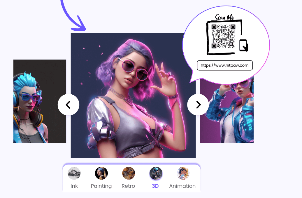 Hitpaw Online QR Code Art Gerator media 1
