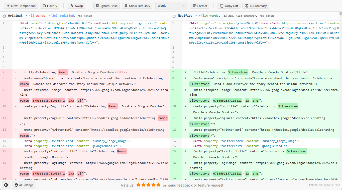 Diff Checker gallery image
