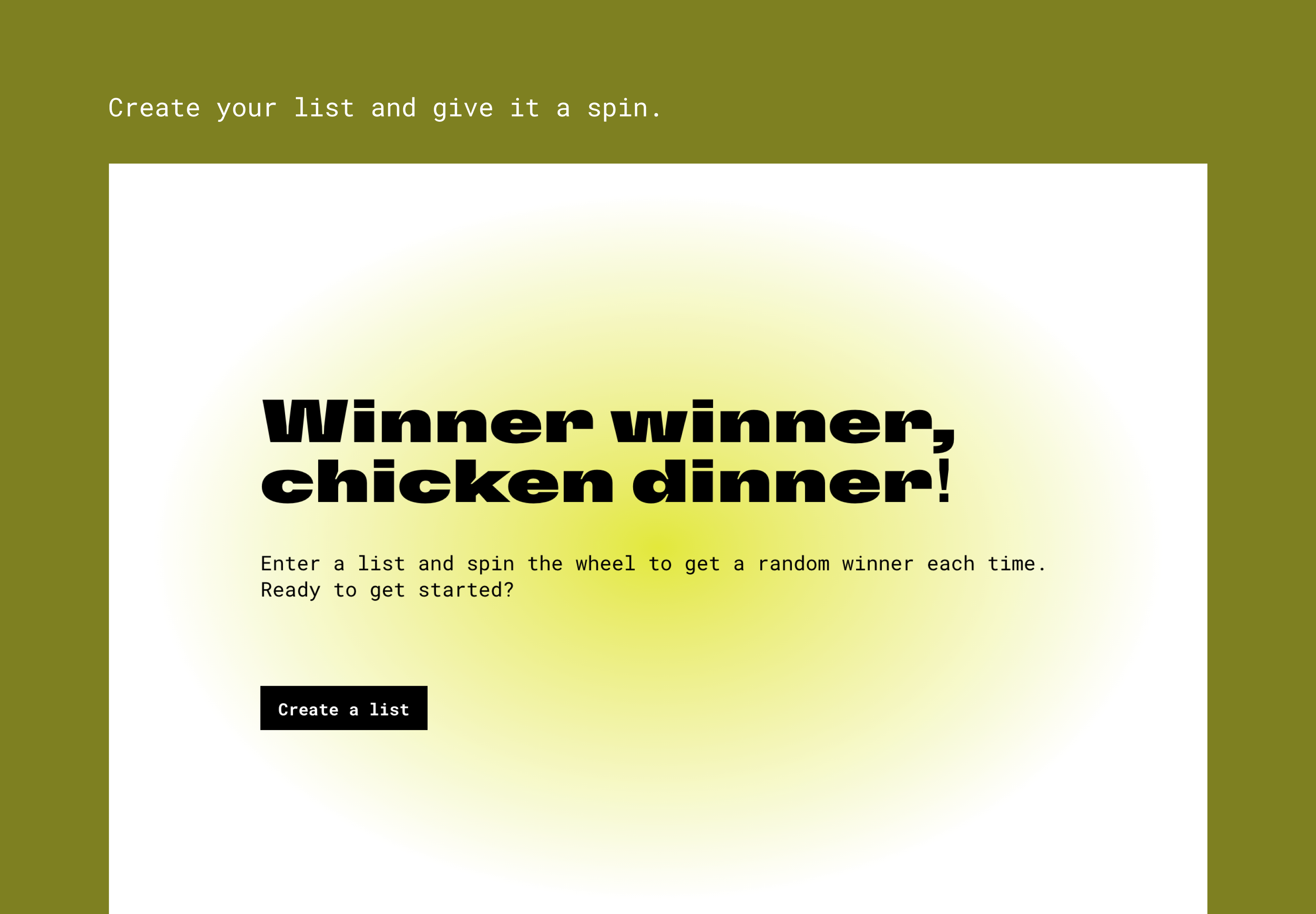 Winner winner, chicken dinner! gallery image