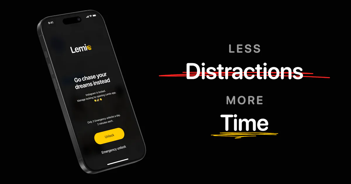 Lemio: Dopamine Detox App
