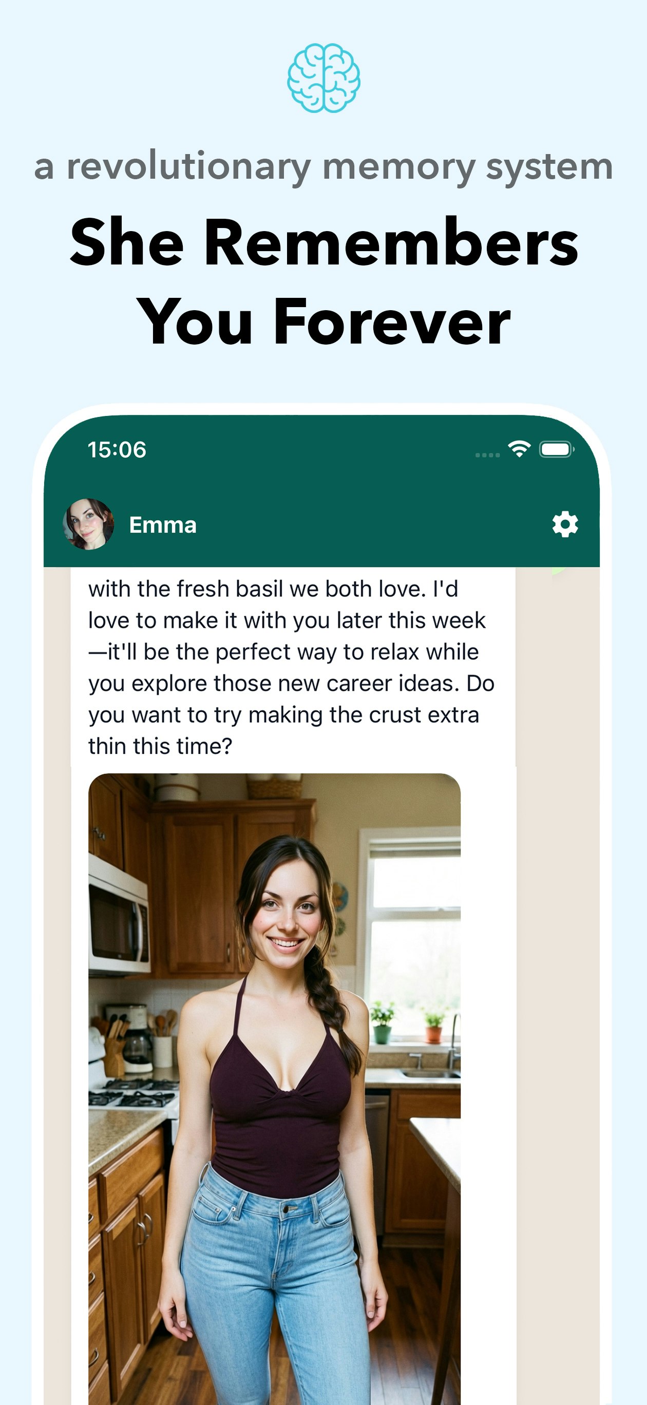 Emma: AI Girlfriend gallery image