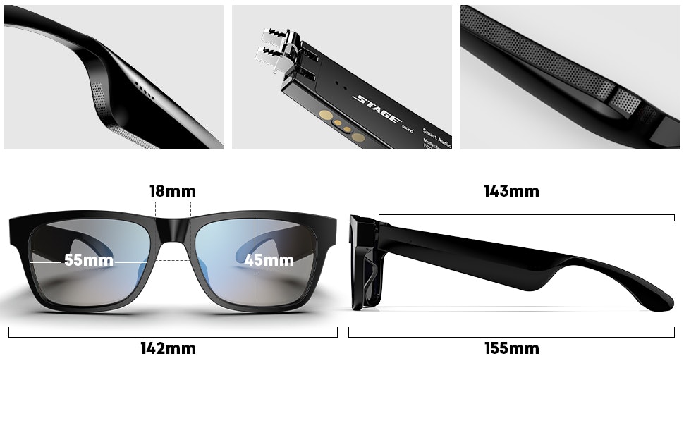 StageSound Zoro II Smart Glasses gallery image