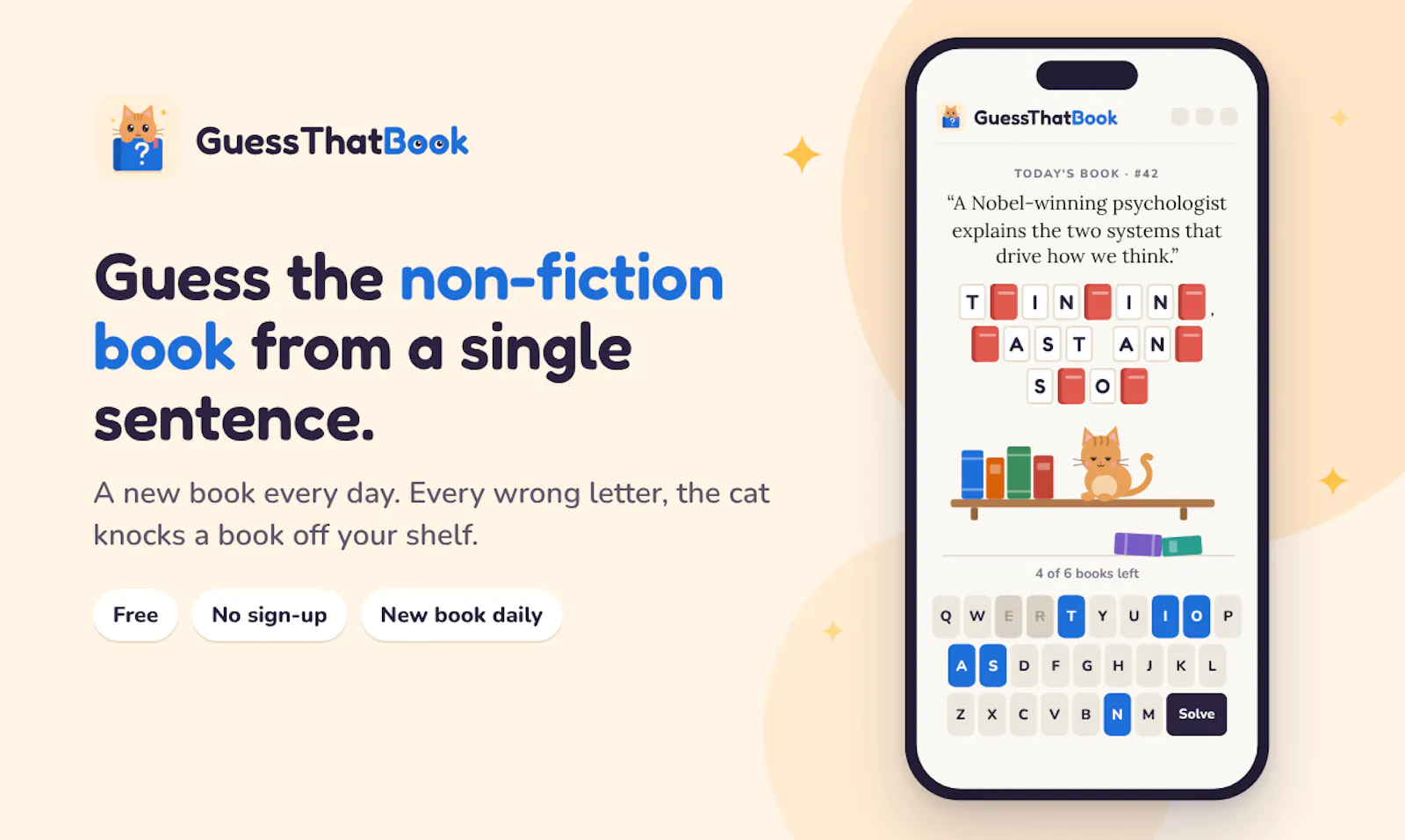 GuessThatBook: For non-fiction readers screenshot 2
