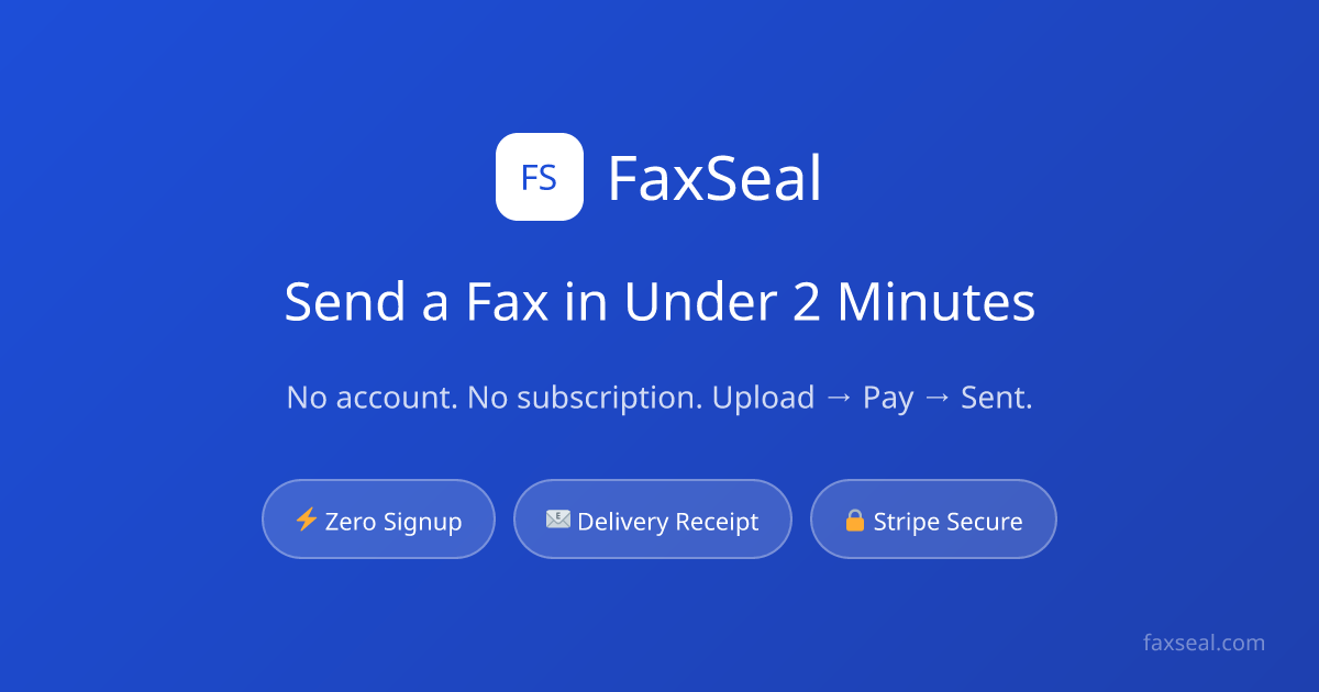 FaxSeal gallery image