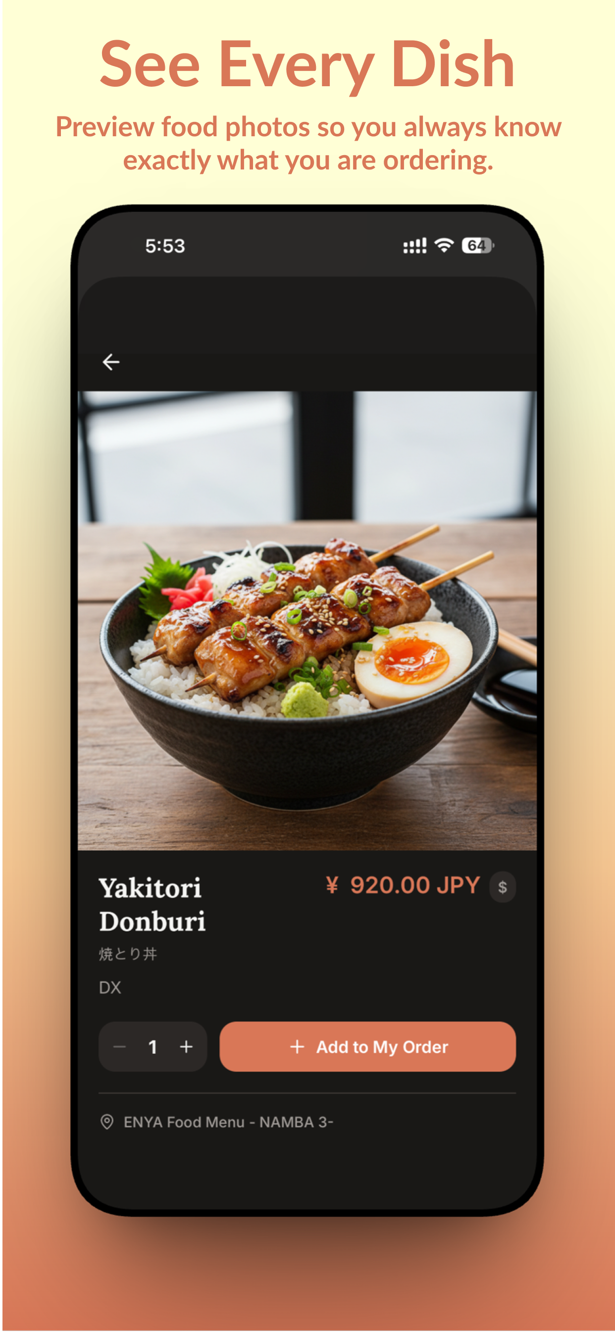 MenuView gallery image