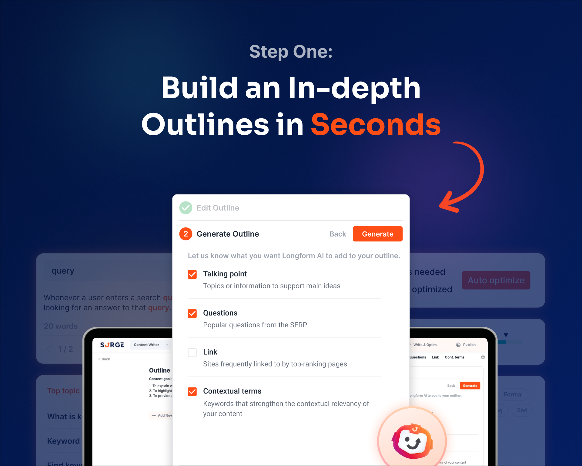 Longform AI by SurgeGraph media 6