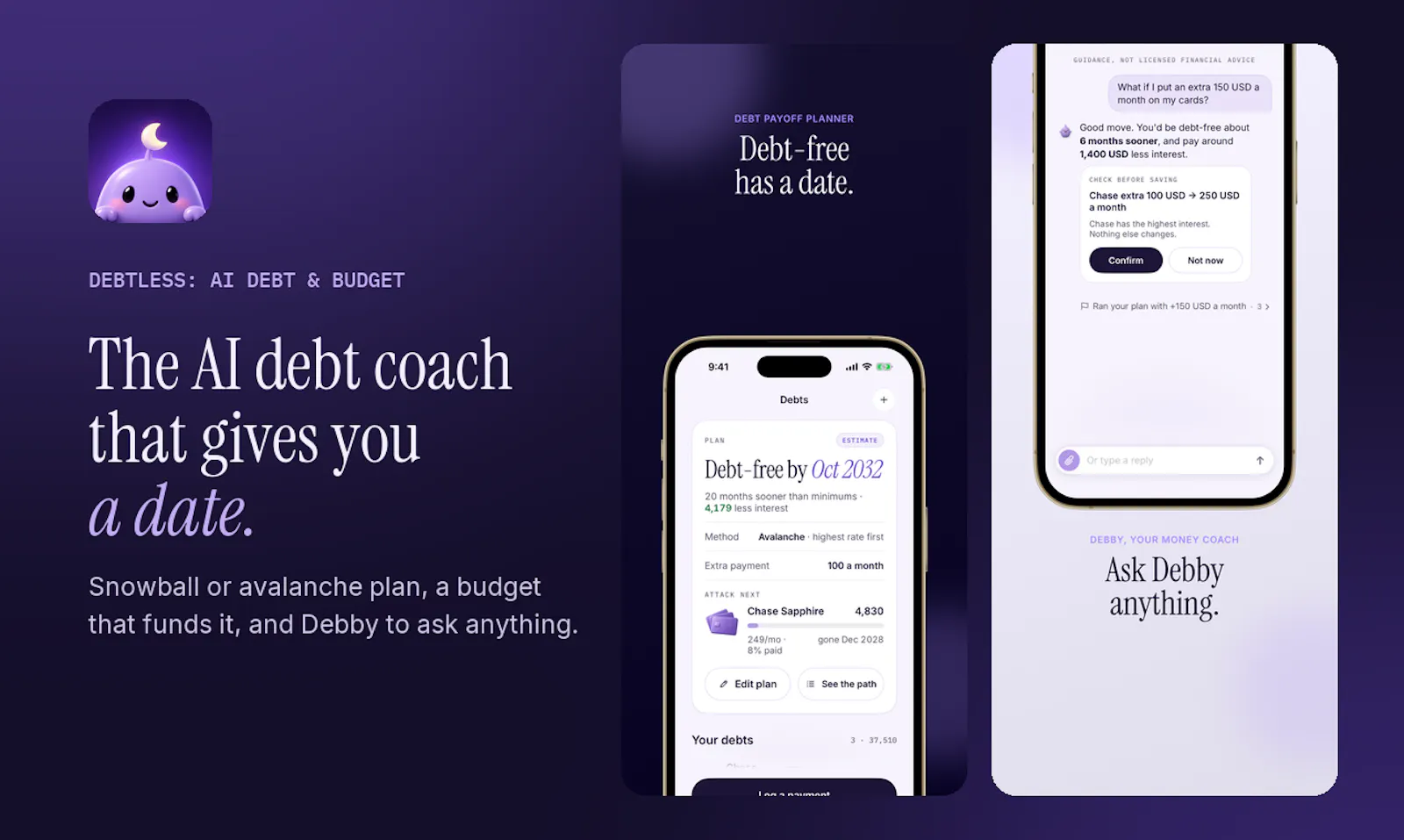 Debtless screenshot 1