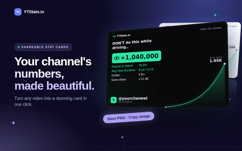 YTStats screenshot 2
