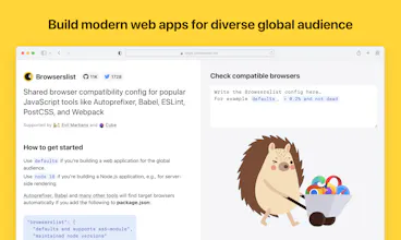 Browserslist gallery image