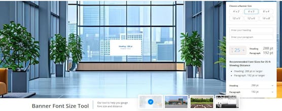 Banner Font Size Tool gallery image
