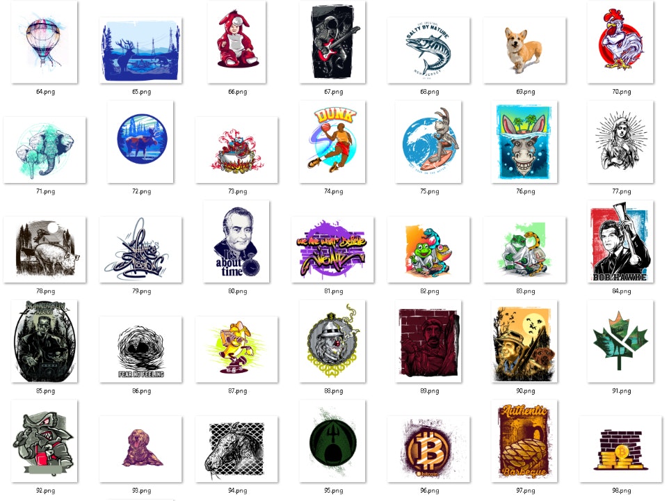 Premium T-shirt Designs Vector Mega Pack gallery image