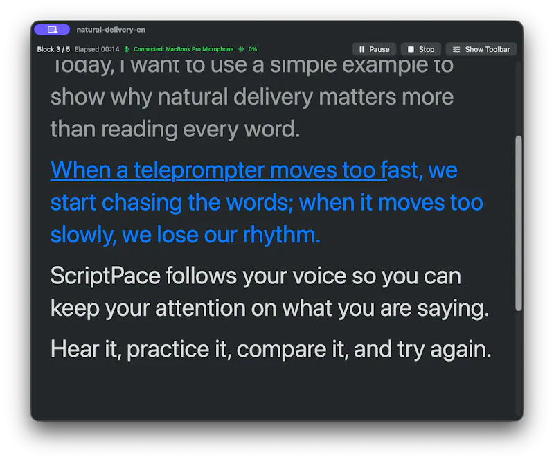 稿随 · ScriptPace screenshot 1