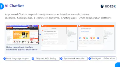 Udesk AI chatbot gallery image