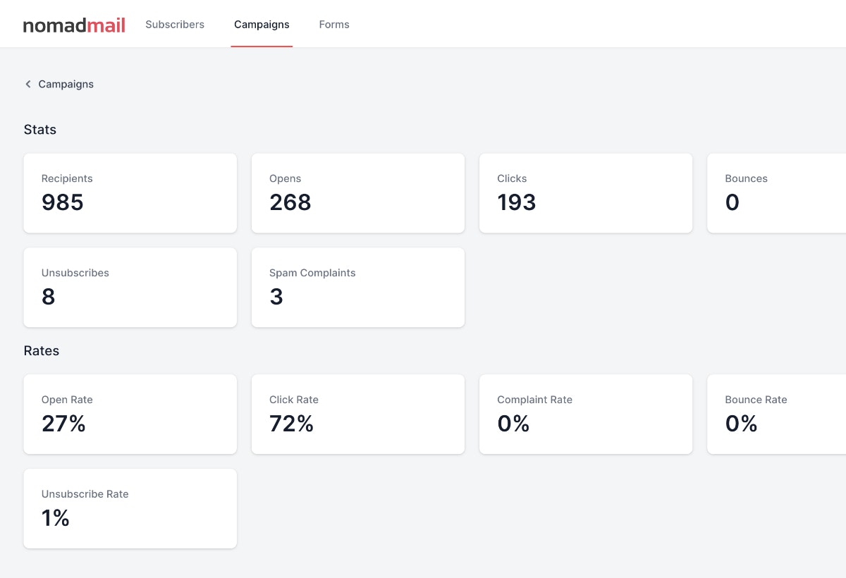 nomadmail gallery image