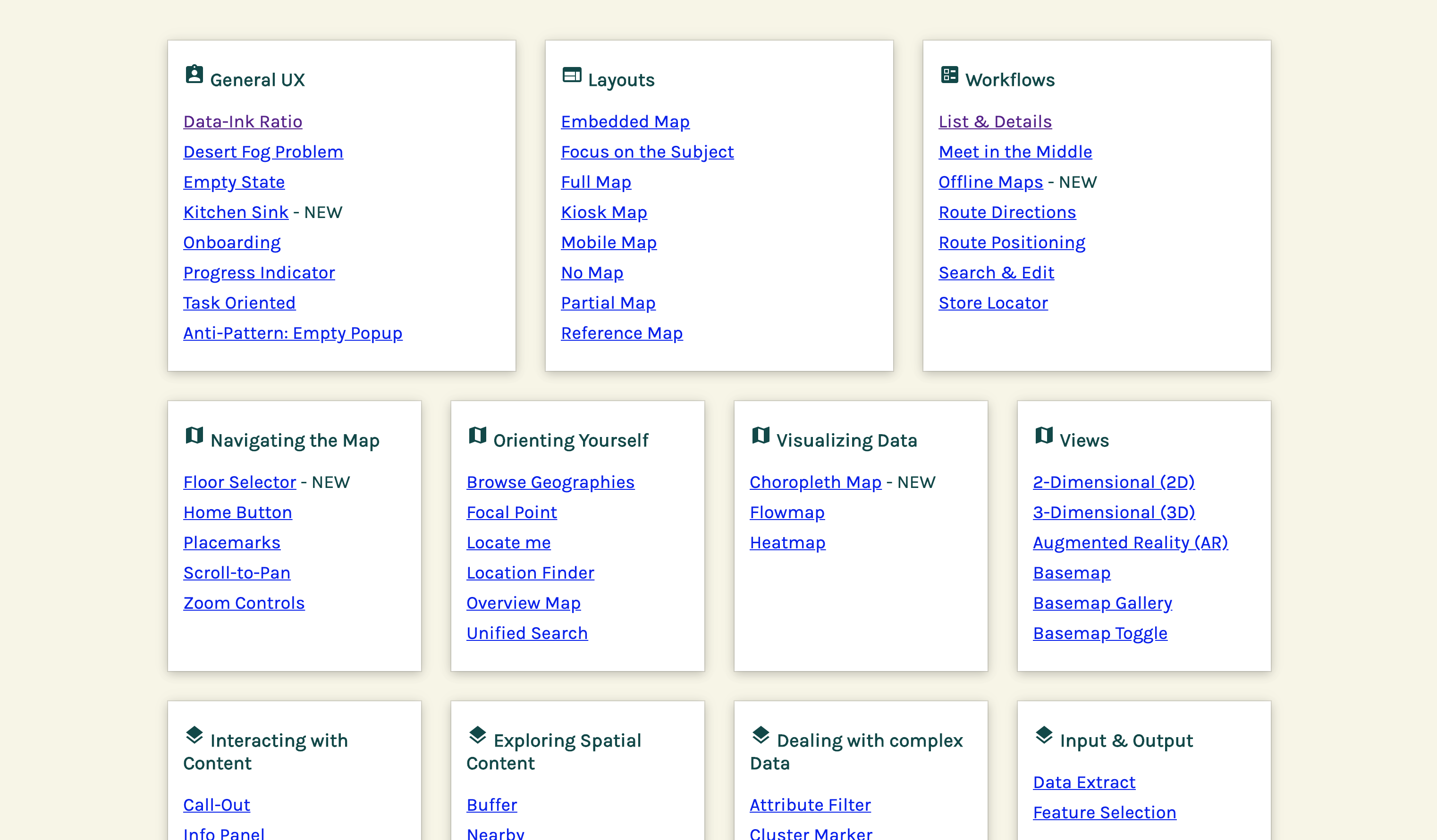 Map UI Patterns gallery image