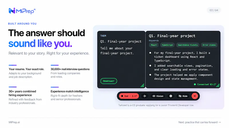 MiPrep AI screenshot 4