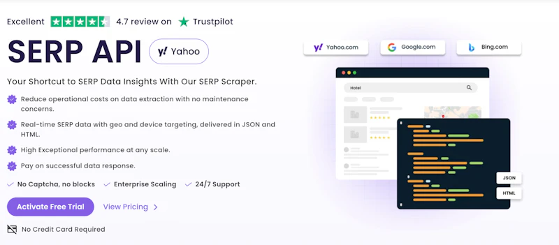 SERPHouse screenshot 1