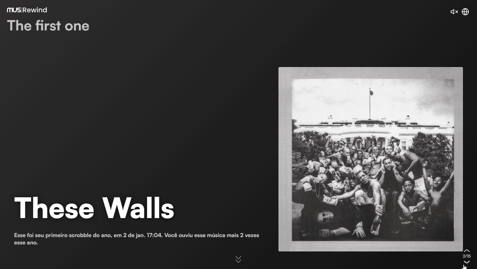 Rewind เพลง - วิธีแฟนซีในการย้อนกลับปีของคุณในเพลงด้วย last.fm media 2