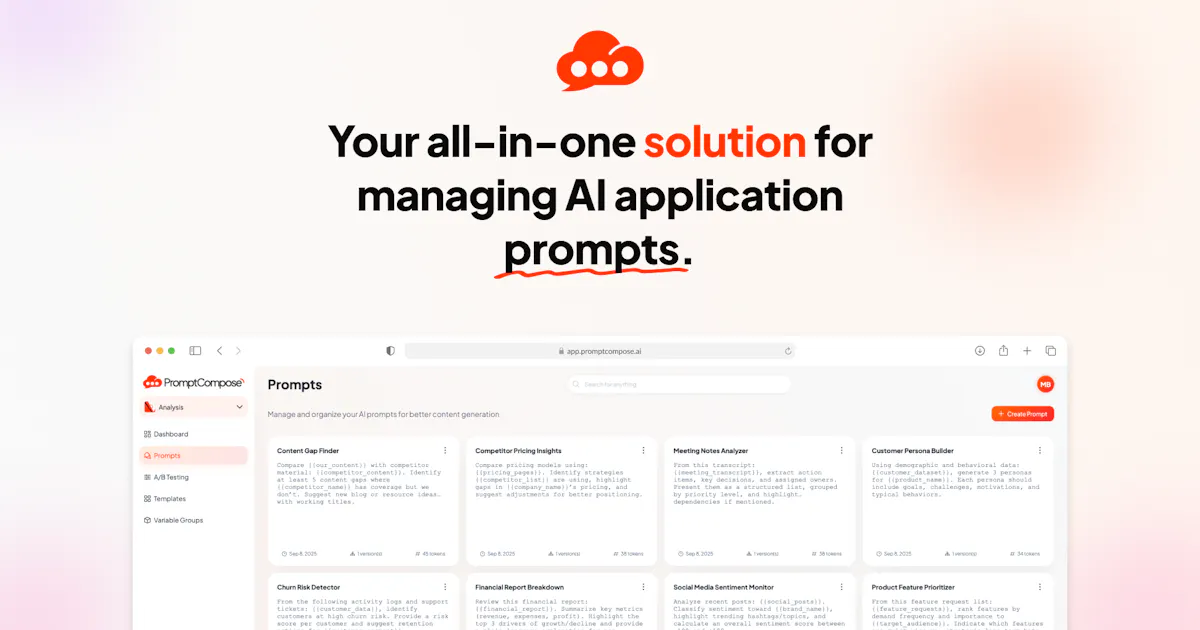 PromptCompose - Beta