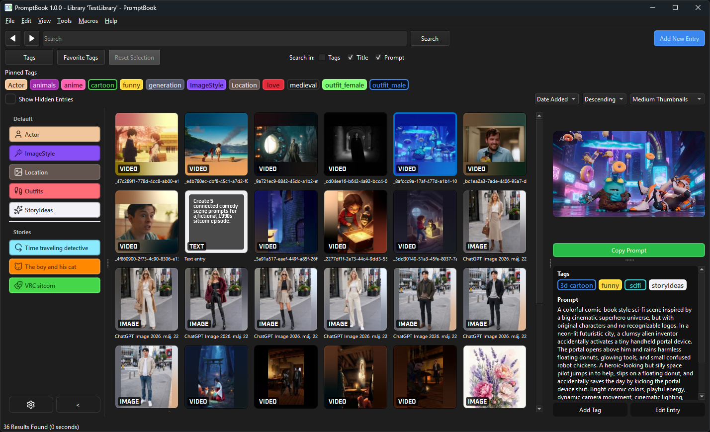 PromptBook gallery image