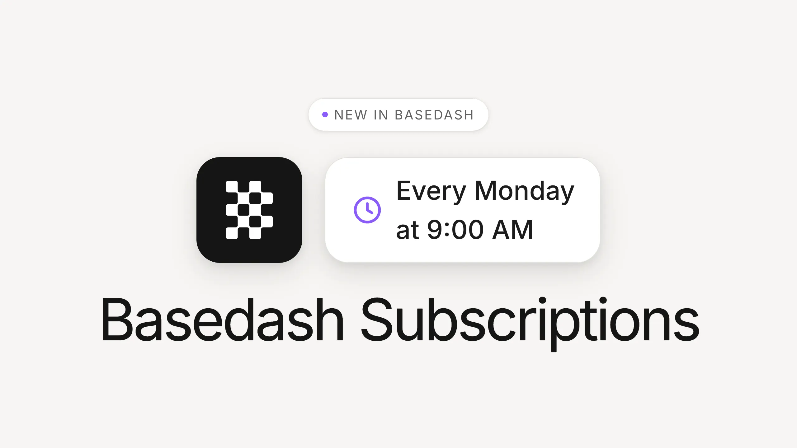 Basedash Subscriptions gallery image