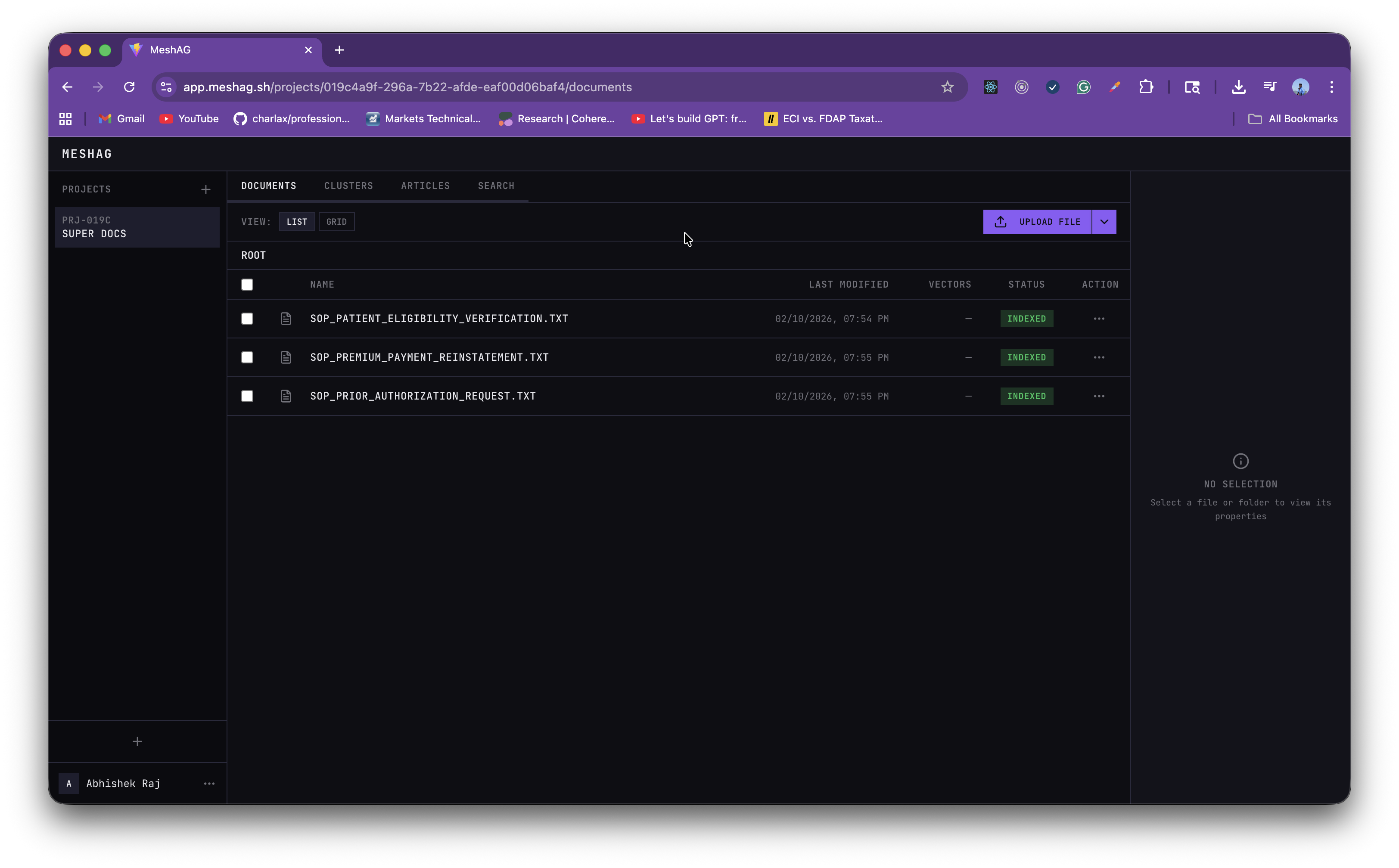 MeshAG - Screenshot 2 showing product features and functionality