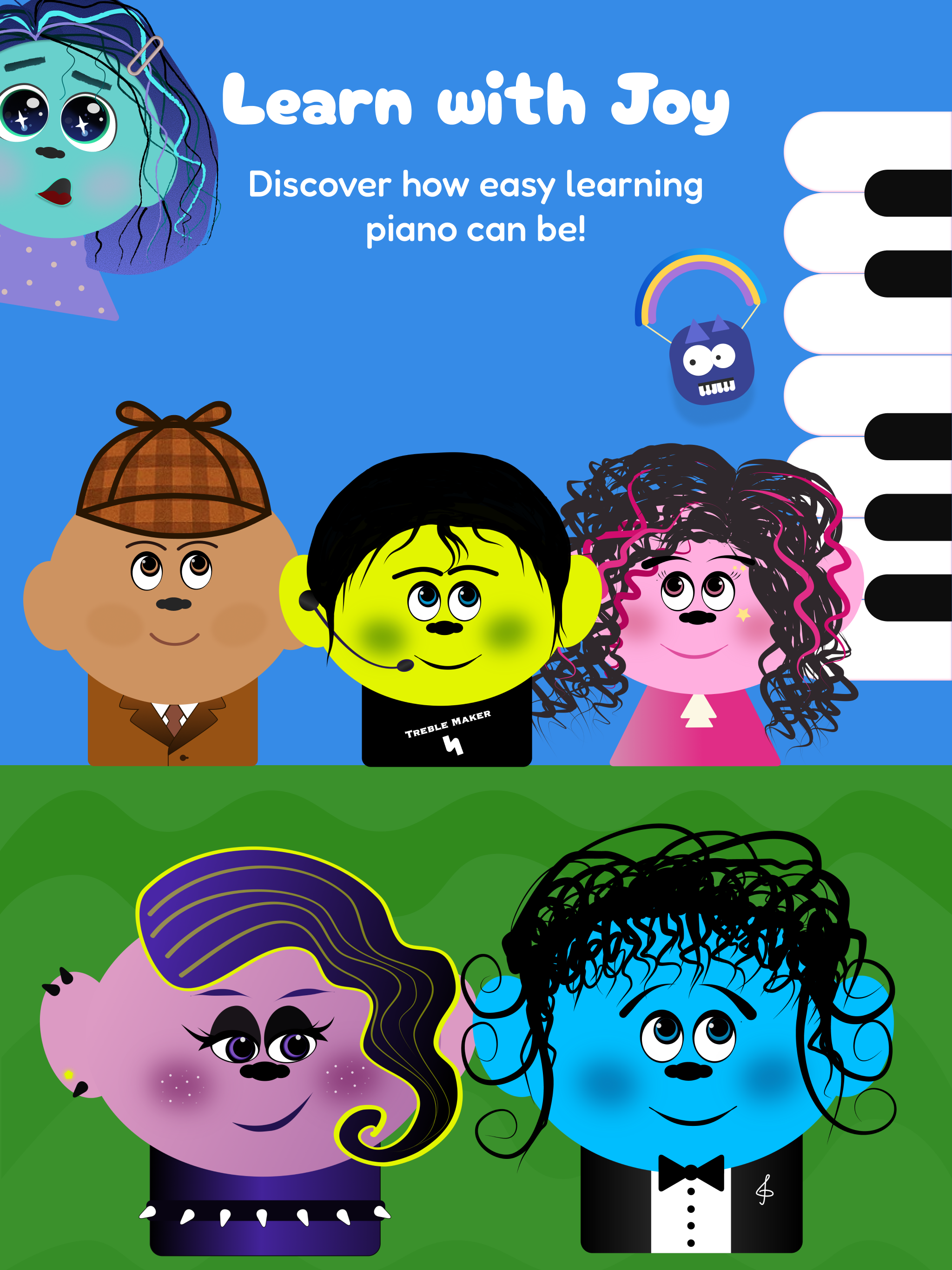 Média Maestrolls-Music Learning s'est moqué - L'apprentissage musical s'est amusé à la maison ou en classe avec Maestrolls! 5