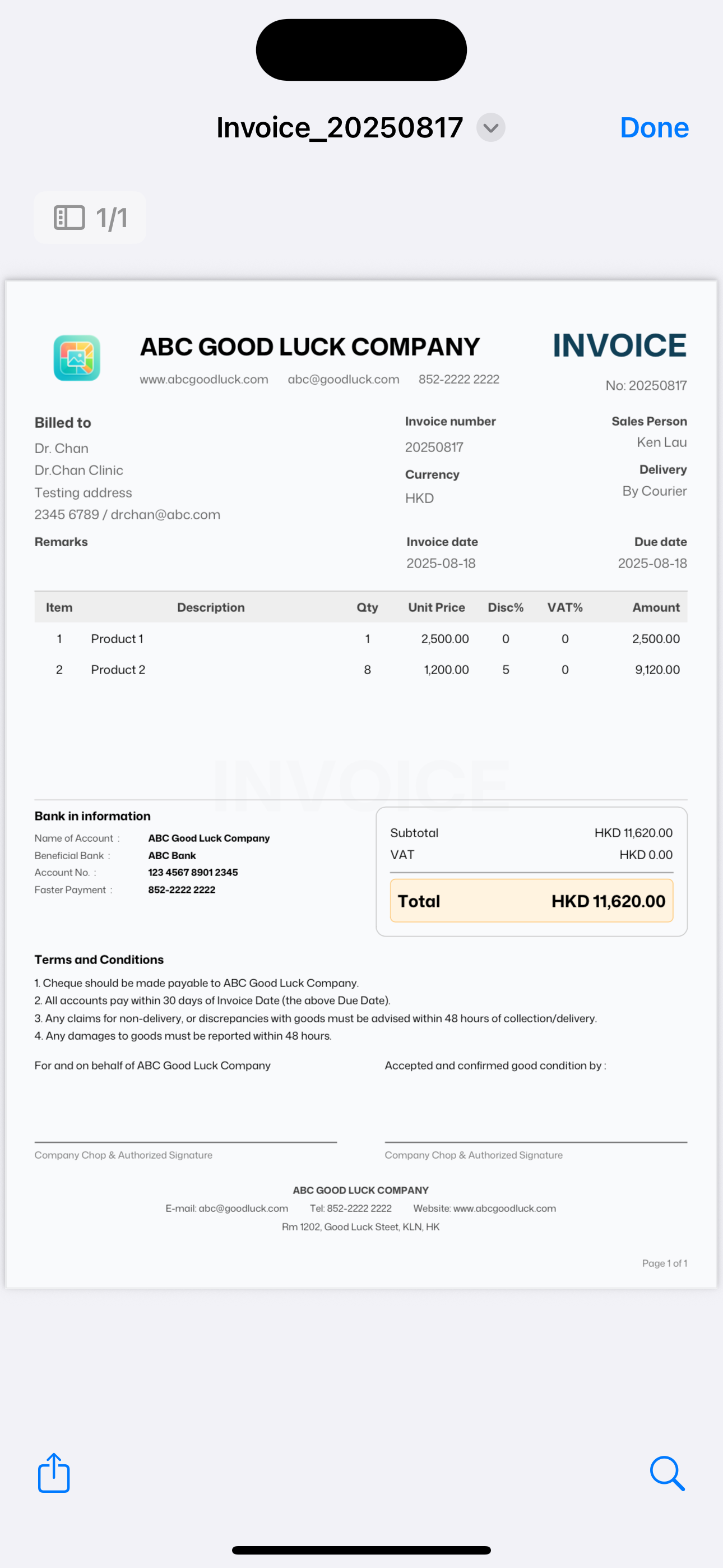 InvoiceEasy -  Fast Invoices & Receipts gallery image