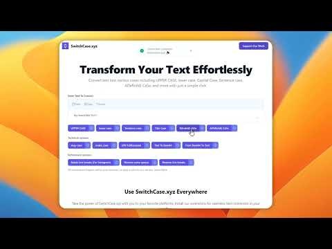 SwitchCase.xyz | Free Case Conversion gallery image