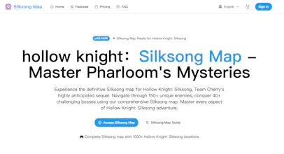 Silksong Map gallery image