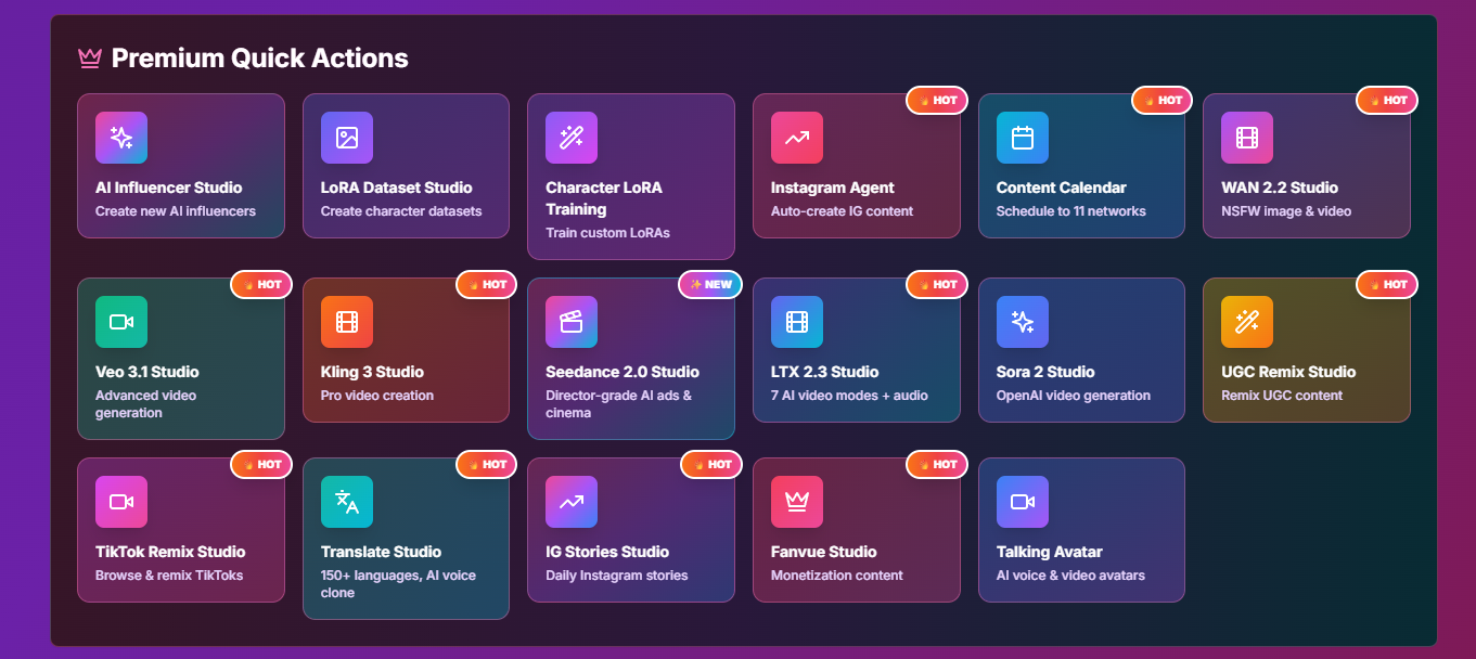 AI Influencer Studio gallery image