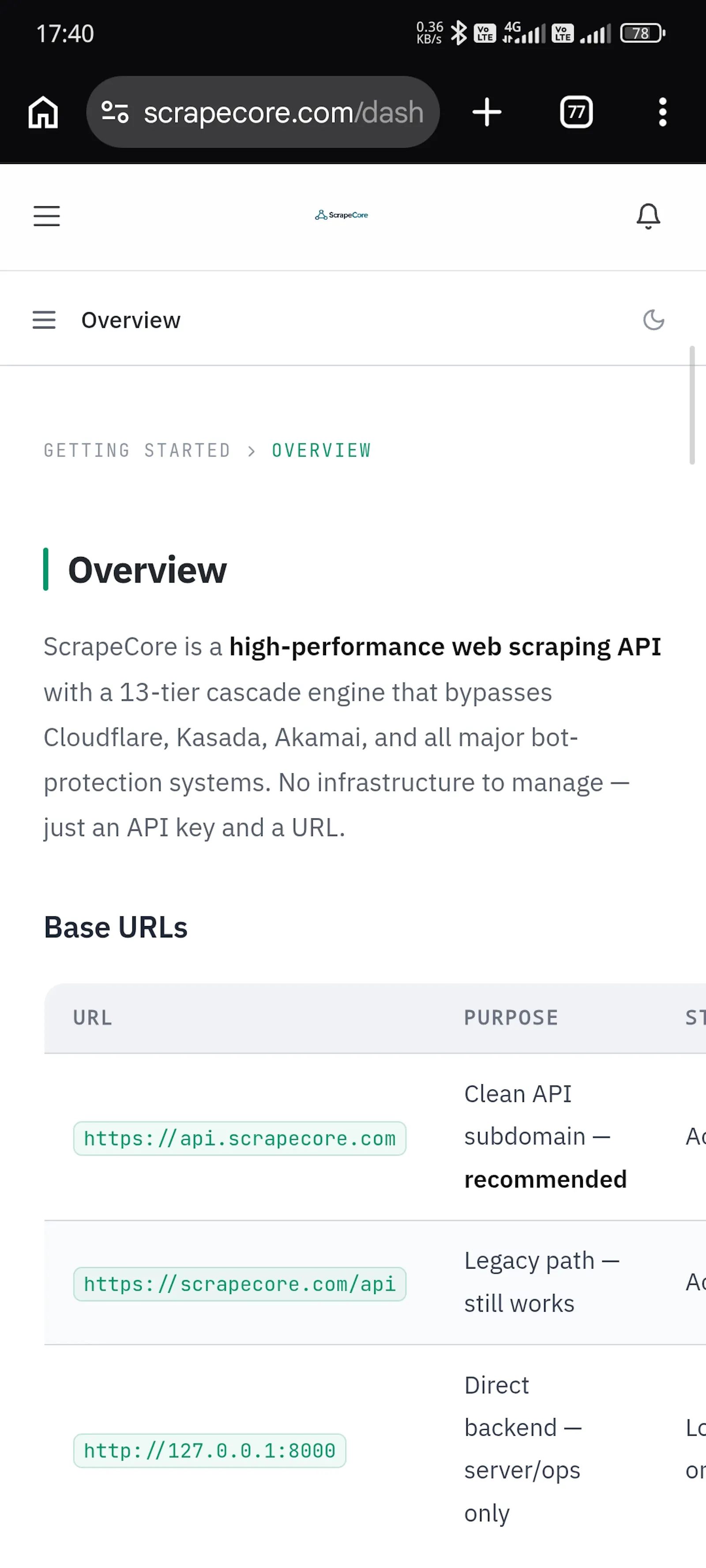 ScrapeCore screenshot 6