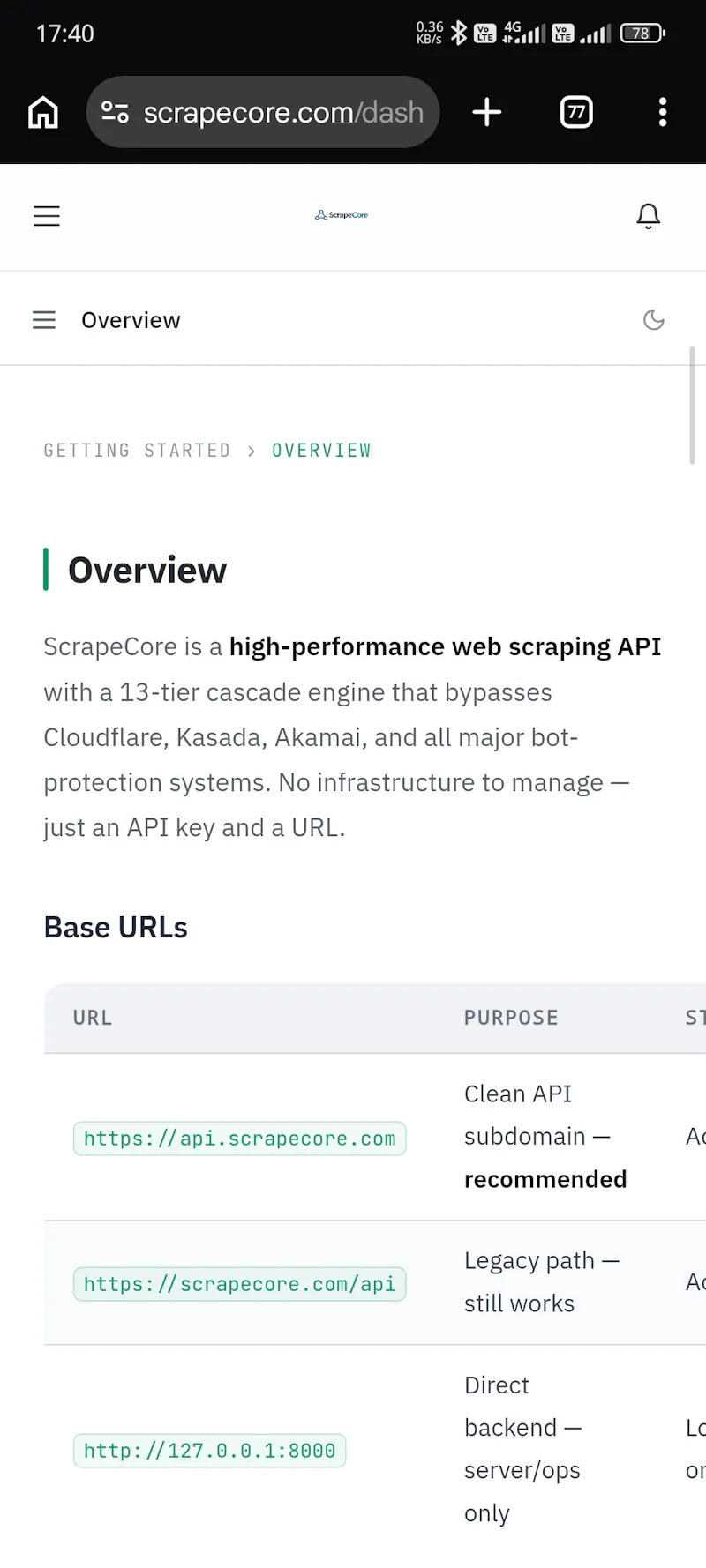 ScrapeCore screenshot 6
