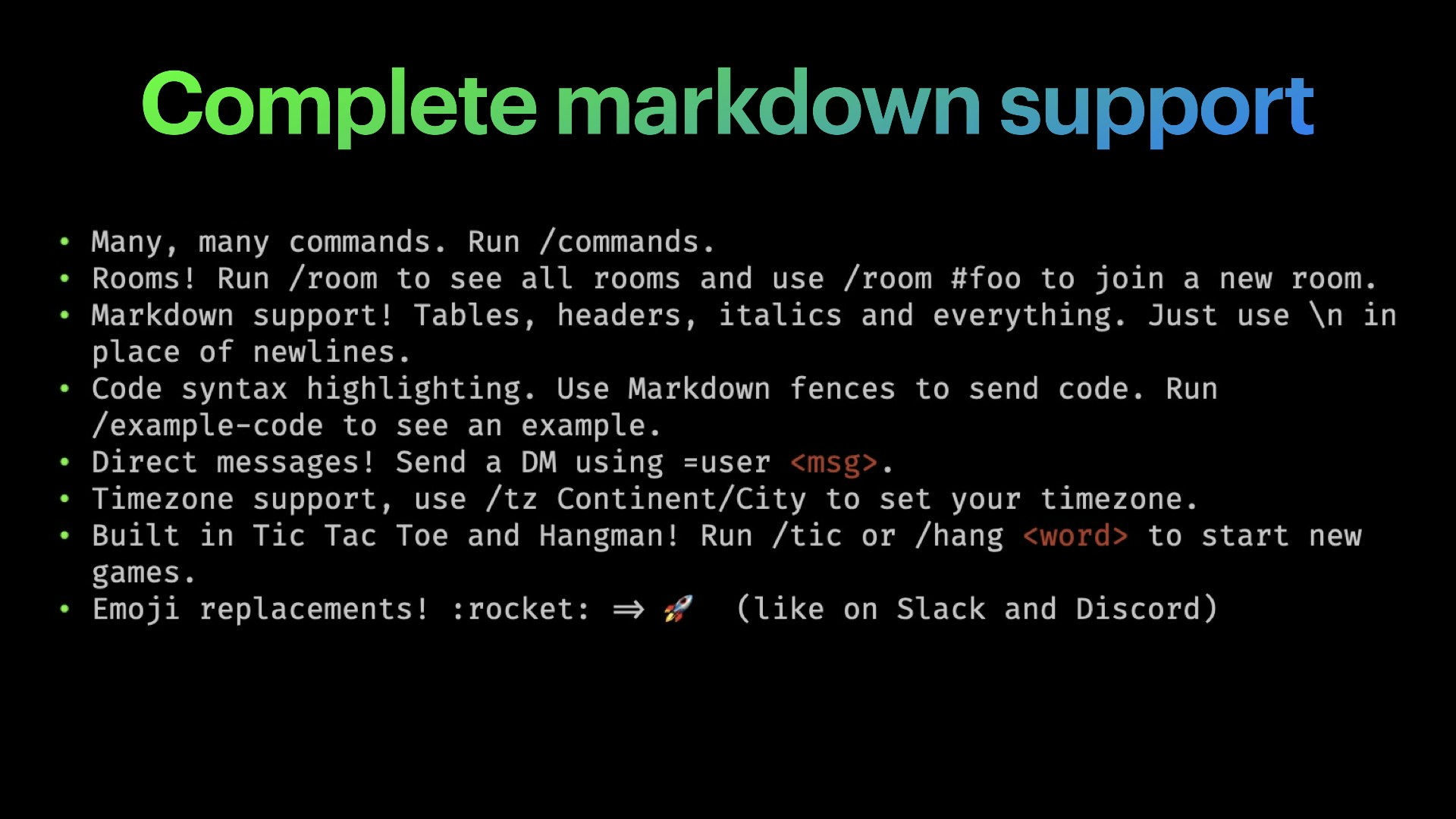 Devzat gallery image