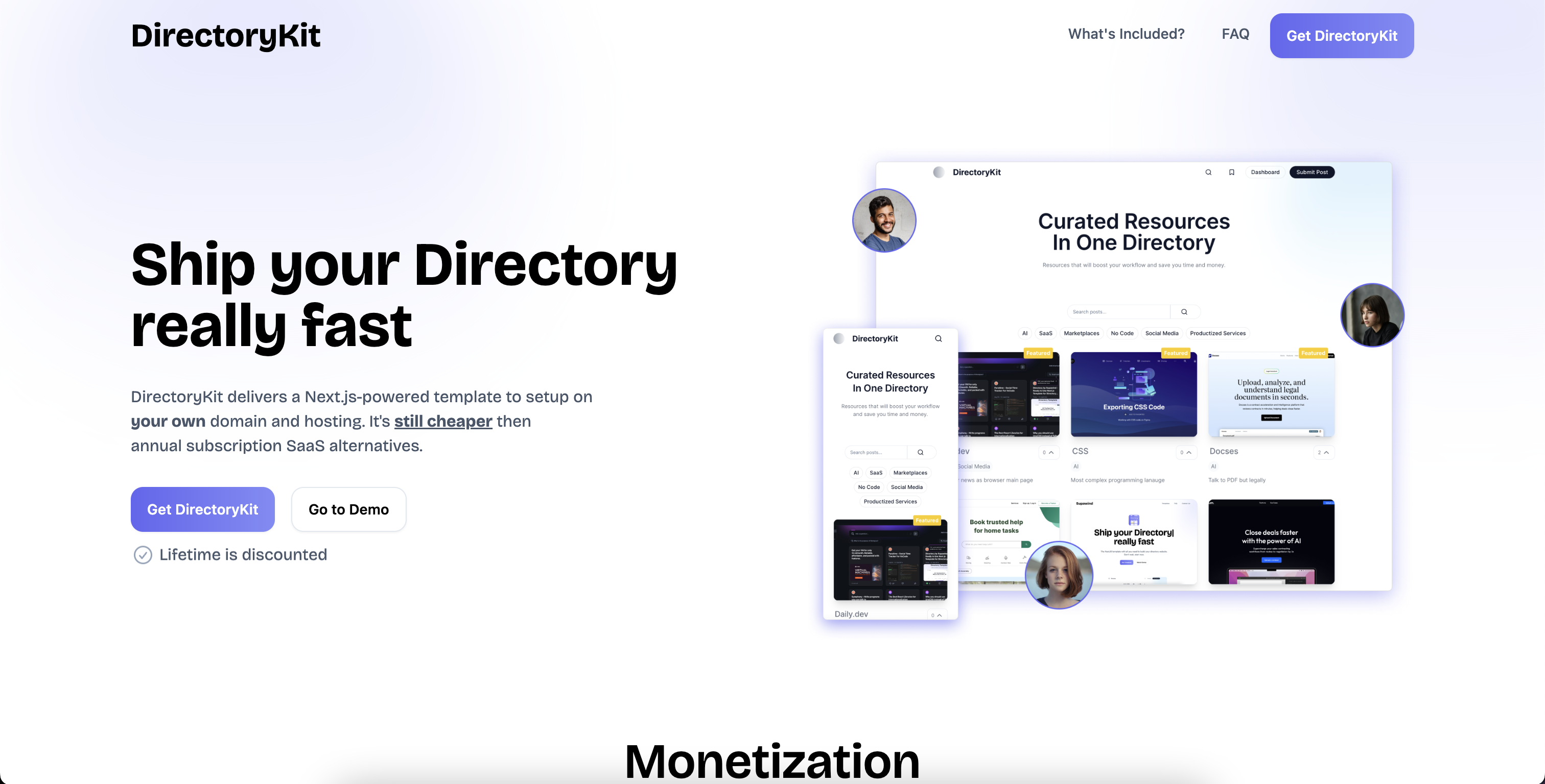 startuptile DirectoryKit-Launch your directory website really fast!