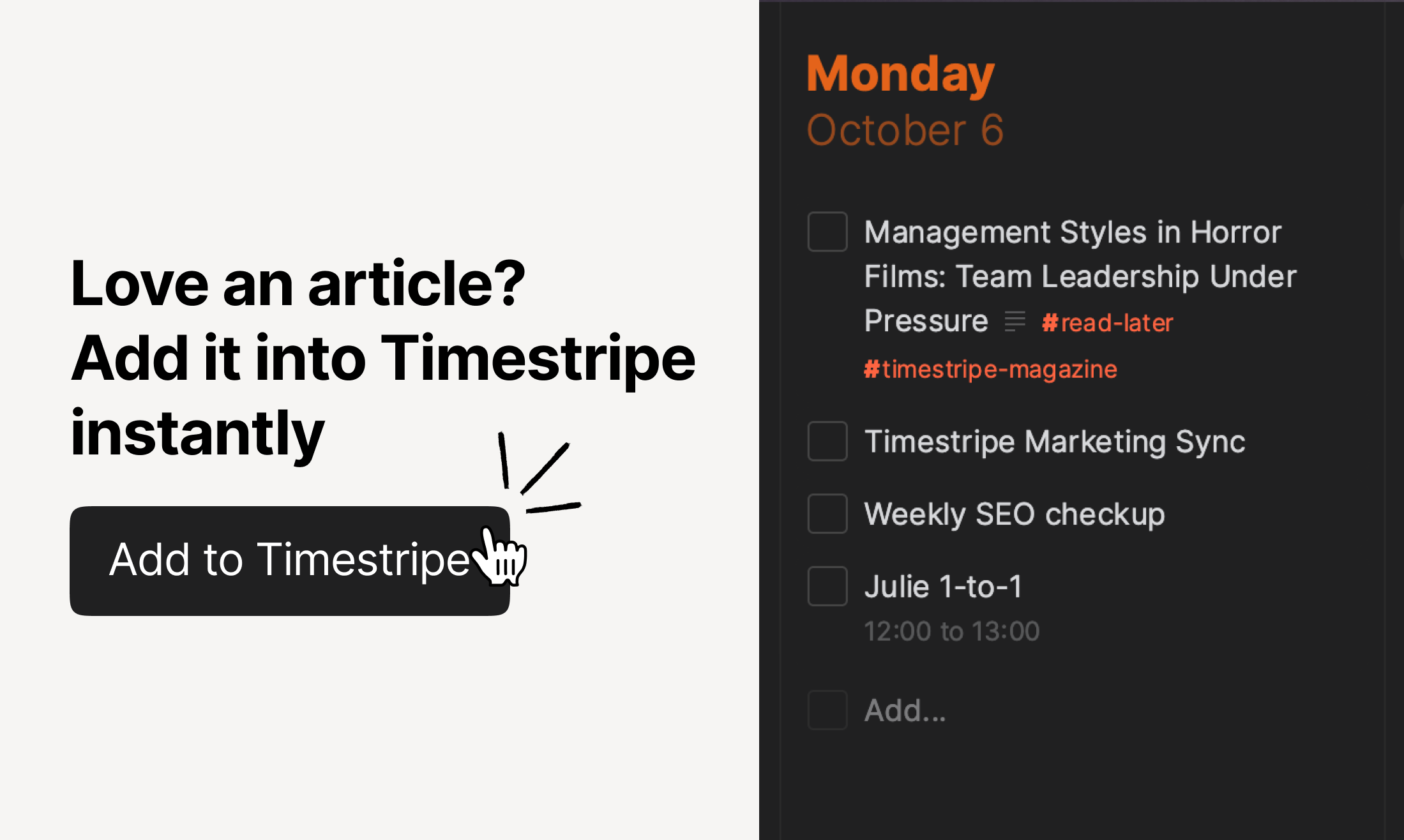Média Timestripe Magazine - Productivity content that doesn't expire tomorrow 3