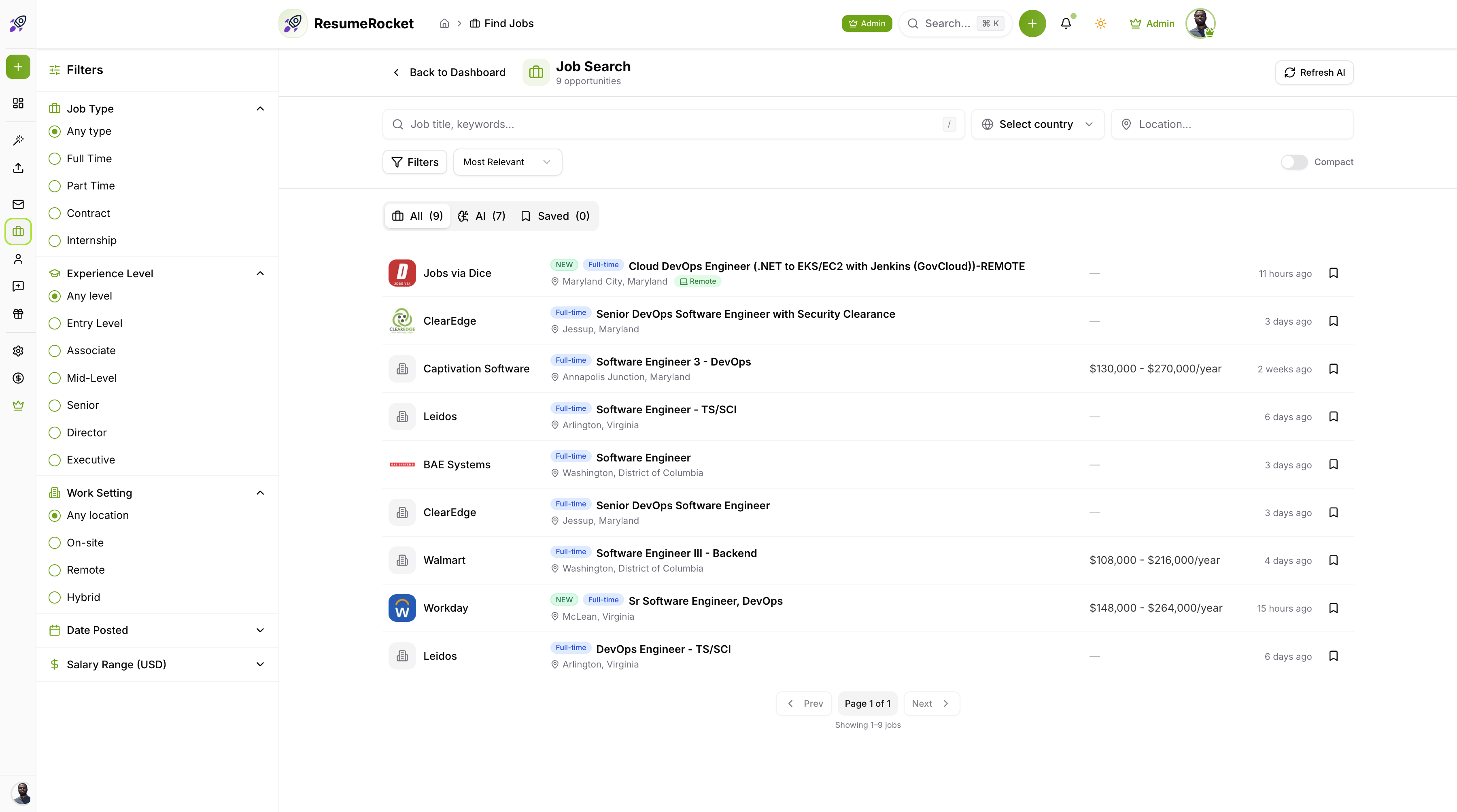 ResumeRocket gallery image