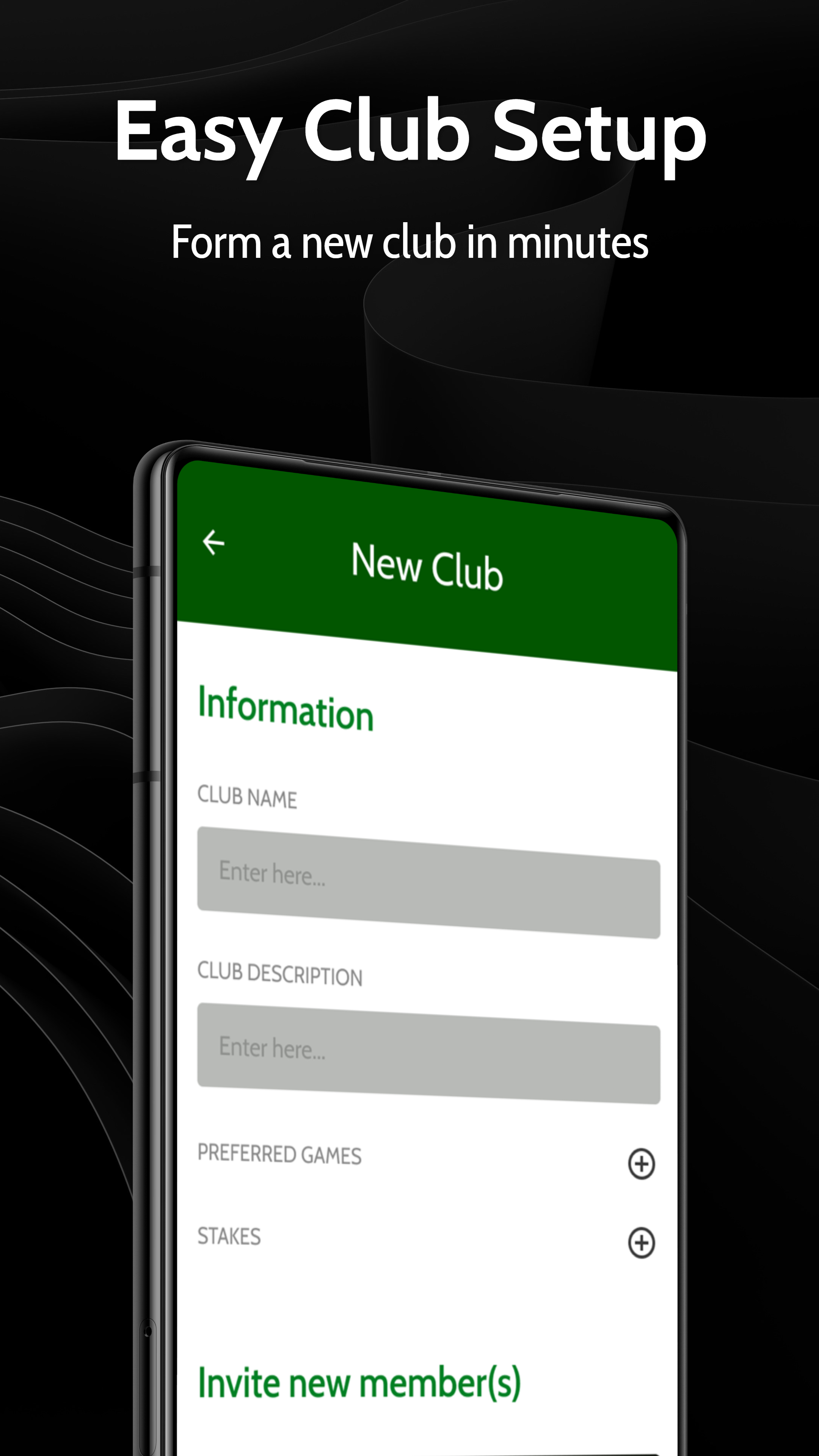 Club-Pkr - Запланируйте и легко управляйте своими частными покерными сессиями медиа 1