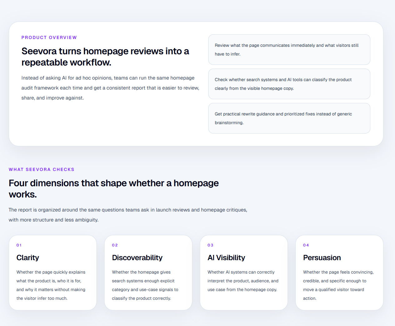 Seevora gallery image