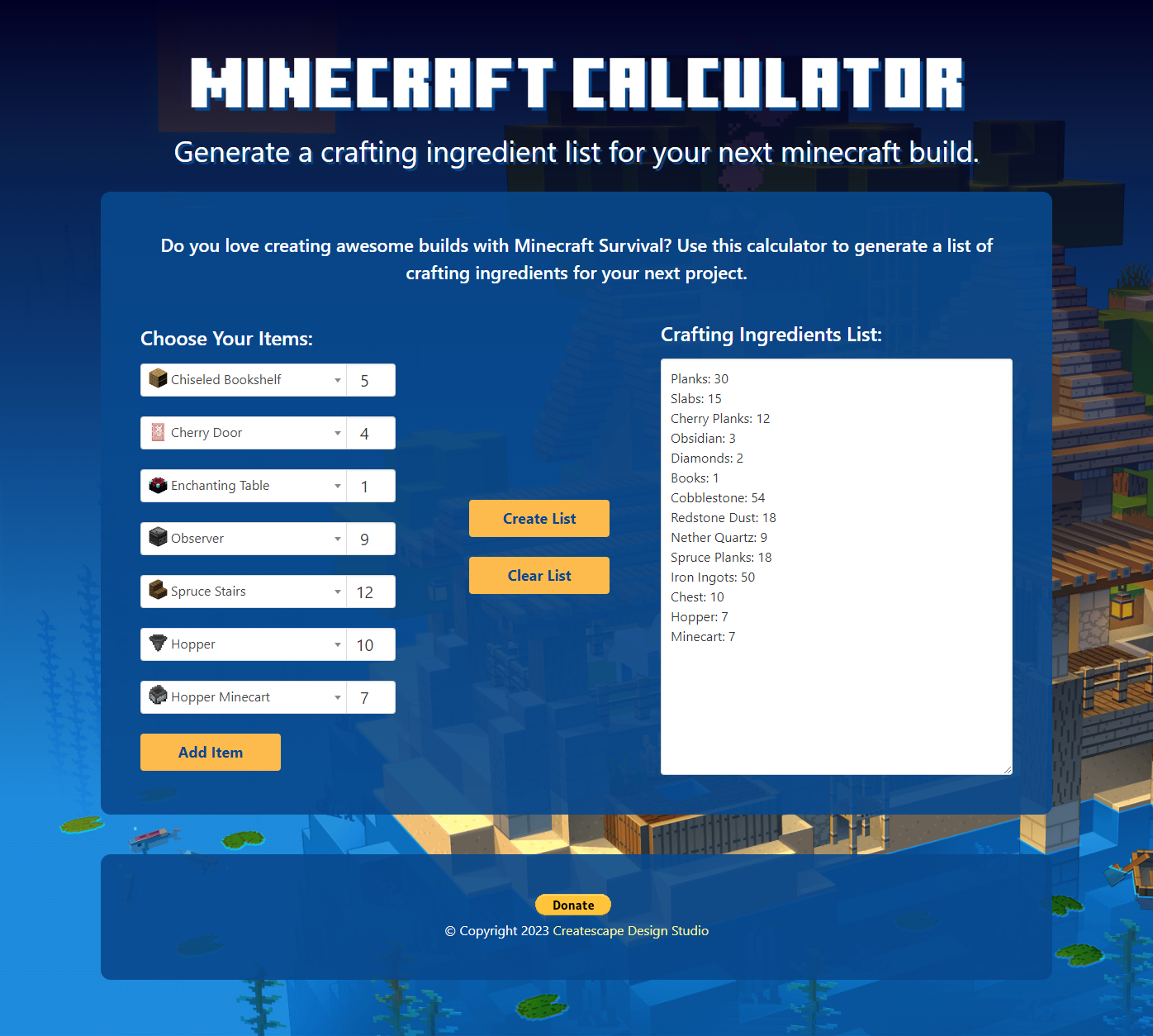 Máy tính Minecraft media 1